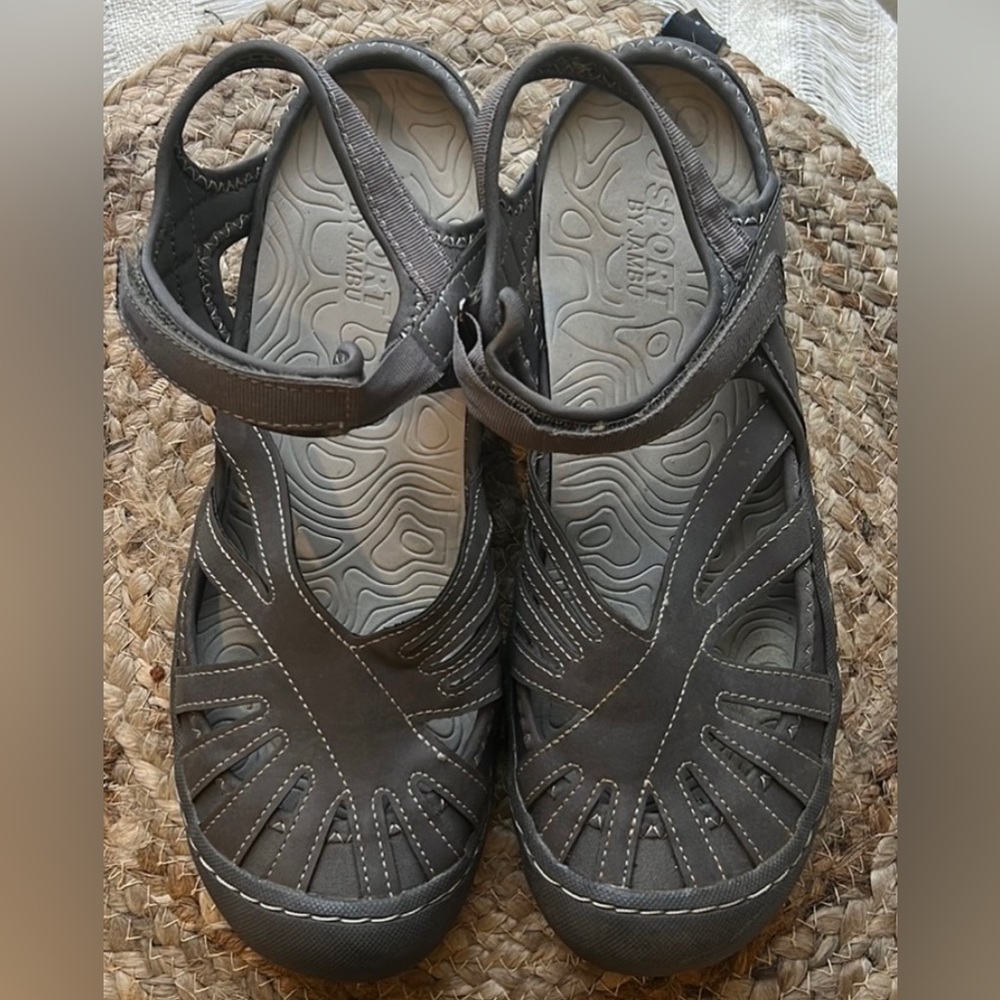 Grey Sandals Jsport by Jamba